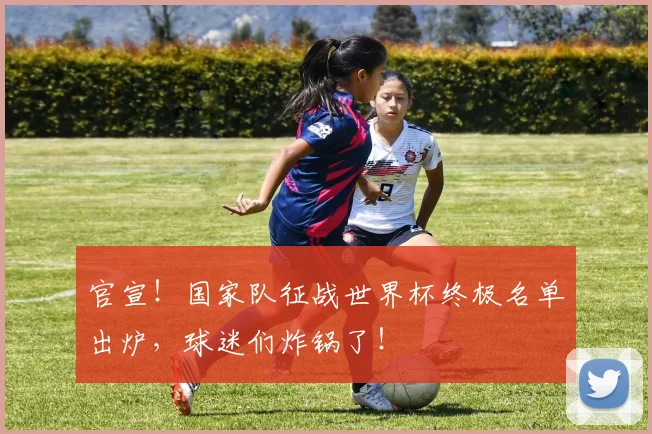官宣!国家队征战世界杯终极名单出炉,球迷们炸锅了!